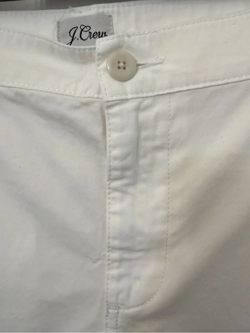 J. Crew Straight Leg Pants in Light Beige/Cream 27”Inseam